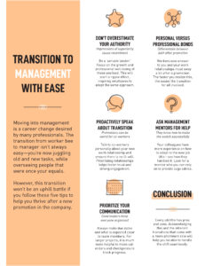 Transition to Management with Ease